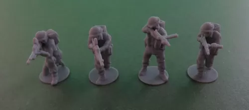 Bren and Sten gunners (15mm)