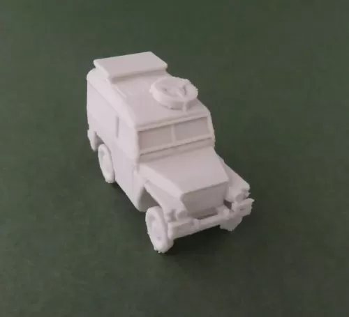 Lightweight Land Rover with VPK  (28mm)