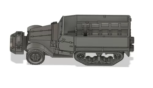M5 Half-track with Winch (20mm)