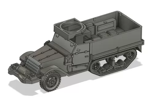 M9A1 Half-track with Winch (28mm)