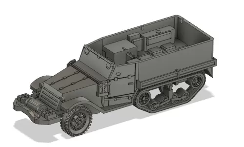 M9 Half-track with Winch (20mm)